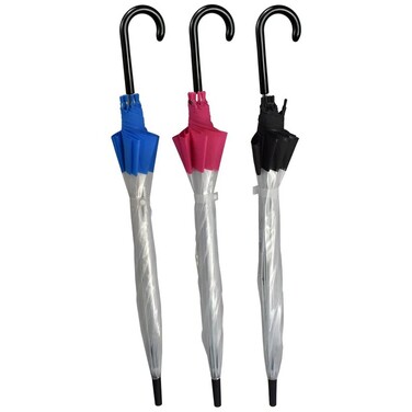 Парасолька Semi Line Transparent-Blue (2507-4)