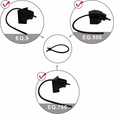 Х Молочний шланг для повністю автоматичної кавомашини Siemens EQ9 EQ500 EQ700, 3 шт., 3