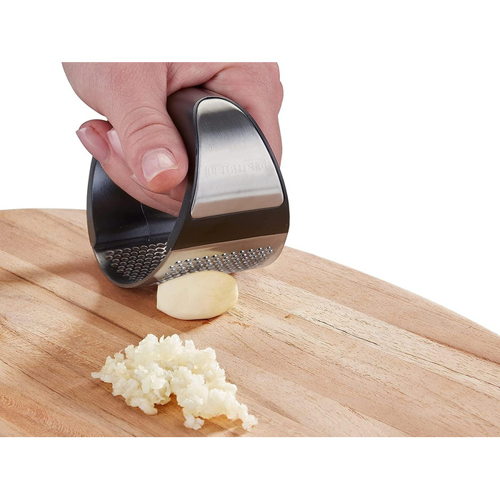 Прес для часнику, коромисло для часнику з нержавіючої сталі, можна мити в посудомийній машині, прес для часнику, інноваційний диза