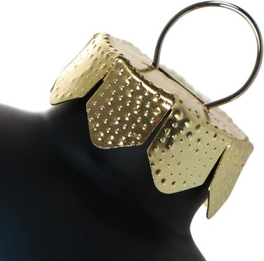 Різдвяні кульки 24 шт темно-сині com-four