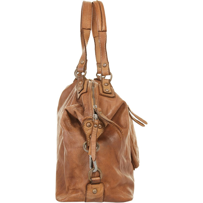 Жіноча сумка з натуральної шкіри Зроблено в Італії, вінтажна шкіряна сумка, сумка для офісу, регульована сумка через плече 019512