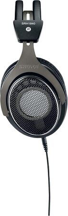 Відкриті навушники/вкладиші, високого класу, шумозаглушення, змінний кабель, велюрові амбушури, природне звучання, розширені висок