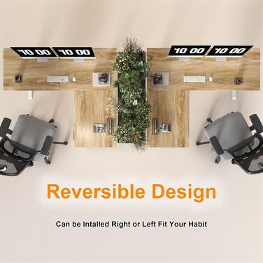 Подібний електричний стіл, регульована висота - 160x140 см, L-подібний стіл для роботи стоячи з 3 функціями пам&39яті, технологія запобігання зіткненням, змінний лівий та правий, ергономічний комп&39ютерний стіл, 160 x 140 см, клен