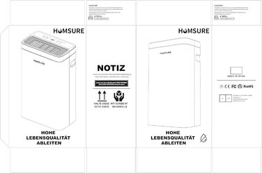 Осушувач повітря 16 л, Електричний осушувач повітря на 100 м (40 м), Осушувач повітря в підвалі, Таймер, Автоматичне розморожуванн