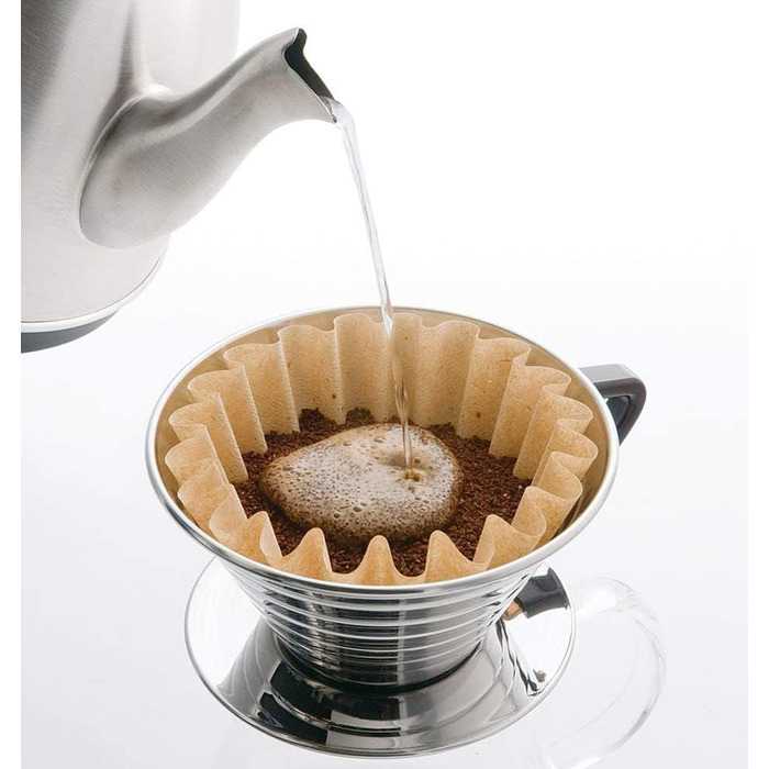 Крапельниця Kalita Wave Series Wave Dripper 155 для 1 - 2 осіб 04151, Braun (бронза) Для 1 - 2 осіб (нова)