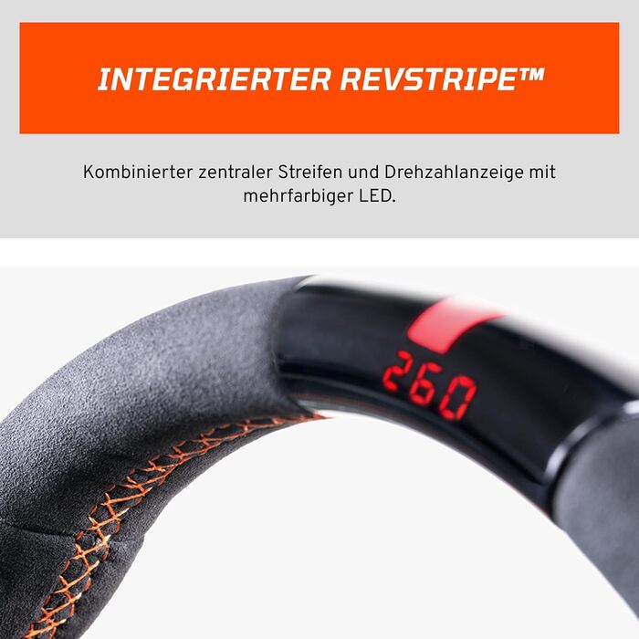 Офіційно ліцензоване кермо FANATEC CSL Elite для симулятора ралі WRC Xbox оббивка з алькантари, світлодіодна смужка RevStripe, знімні підрульові перемикачі, технологія Plug-and-Play для ПК, Xbox Series XS, Xbox One