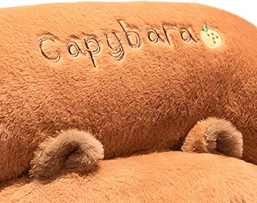 Подушка для читання для ліжка, подушка для ліжка Capybara з підлокітниками, подушка для читання з підтримкою шиї/рук, подушка для спини для читання, відпочинку, перегляду телевізора 60*40 см