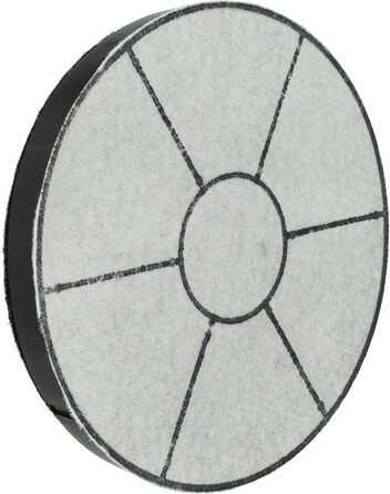 Комбінований фільтр vhbw сумісний з Moulinex T51, T43, T48, T49, T50, T44, T45, T46, T47 Фритюрниця - фільтр жиру та запаху, 165 мм