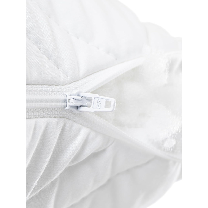 Подушка PARADISE 40x80 см зі стьобаним чохлом - Softy Top Plus Organic, стьобана подушка на блискавці 40 x 80 см 1