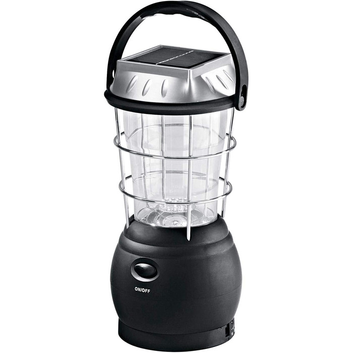 Світлодіодний ліхтар BERGER Solar Tent Lamp Лампа для кемпінгу без батарей, від сонячної батареї, кривошипної лампи або кабелю, завжди готова до використання в надзвичайних ситуаціях із 3 режимами освітлення холодно-біла, довговічна та енергоефективна