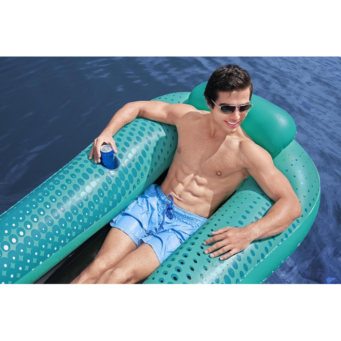 Надувний матрац Bestway Hydro-Force Sol Venture з сітки 198 x 119 см