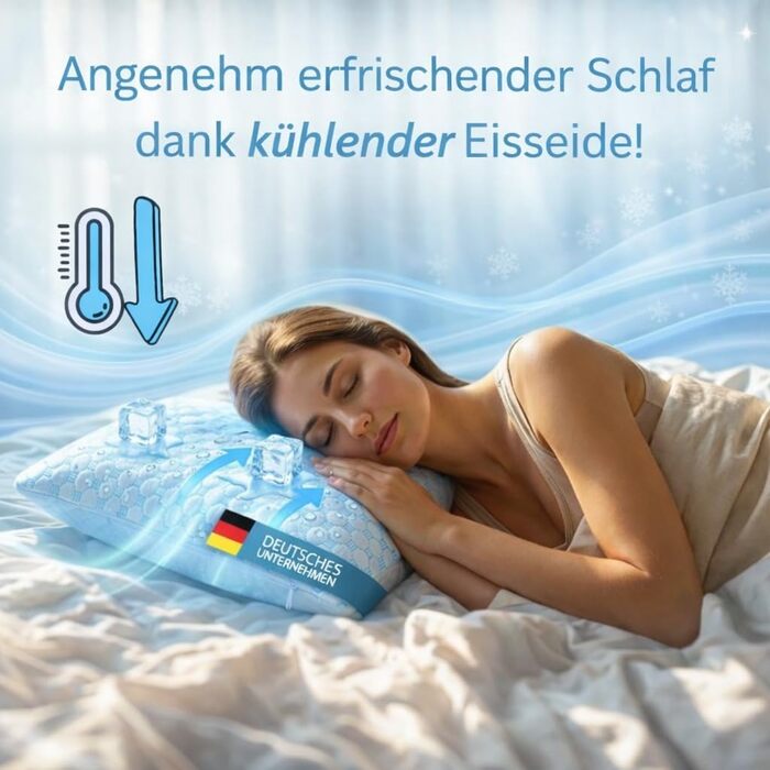 Охолоджувальна подушка 40x80, подушка з піни з ефектом пам&39яті, ергономічна подушка для підтримки шиї, подушка для шиї, подушка 40x80, охолоджувальна подушка, подушка для відновлення, (хмарна подушка Cloudpillo англ.)