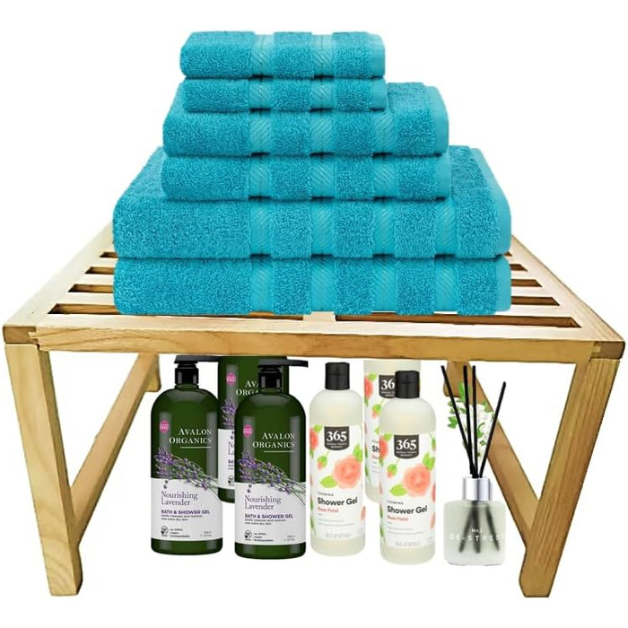 Кухонна полиця Yisen, кухонний органайзер, тримач для спецій, штабелюється, органайзер для полиць з масиву ясена для кухні, для ванної кімнати (комплект з 2 шт.)