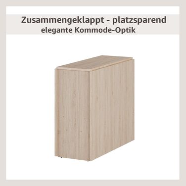 Розкладний обідній стіл Rodnik, Розкладний стіл, Компактний розкладний стіл для кухні, їдальні та офісу, Декор під дерево - Дуб Сонома, 170x873 см