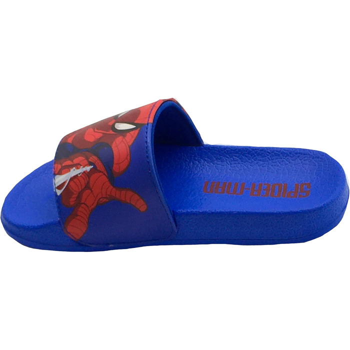 Людина-павук, Хлопчики, Дівчатка, Діти, Людина-павук, Басейн, Шльопанці, В&39єтнамки, Пляжні сандалі, Сині, Розмір 26-34 EU 28 EU Синій