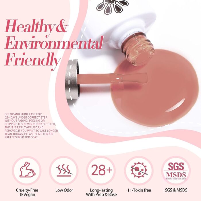 Стартовий набір BORN PRETTY з лампою (47 елементів)