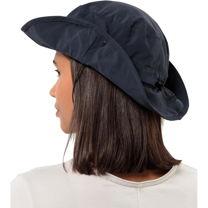 Сітчаста шапка Jack Wolfskin Unisex Sonnenhut, розмір M, темно-синя