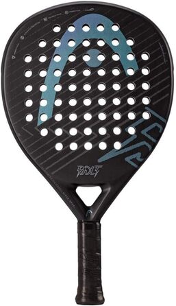 Падел-ракетка HEAD Bolt 2025 Black 350 г скловолокно + Power Foam крапля Innegra™ + IPS захист універсальна для початківців і середнього рівня офіційний HEAD Австрія оригінал