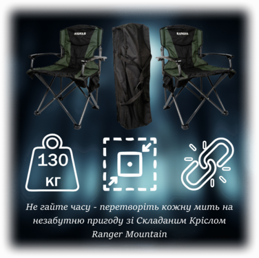 Крісло складане Ranger Mountain (Арт. RA 2239)