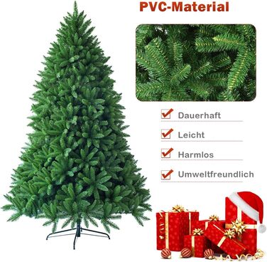 Штучна ялинка 180 см COSTWAY