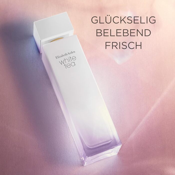 Туалетна вода White Tea, парфуми з італійським мандарином, екстрактом білого чаю та деревиною мадрас, квіткові, жіночні та солодкі, ніжне тепло, парфуми для жінок - 100 мл 1 мл (1 упаковка) Мандарин, білий чай та деревина мадрас