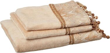 Набір рушників з декором, сірий