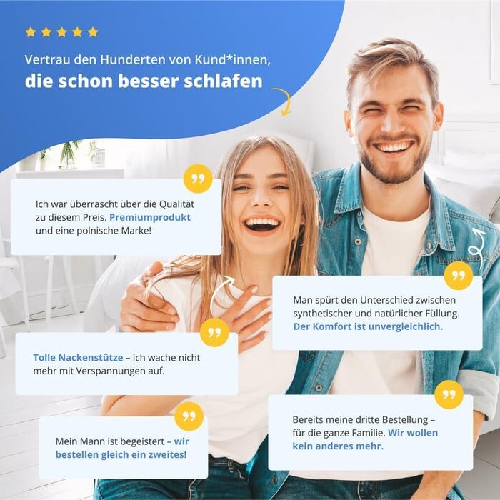 Пухова подушка pen pol 80x80 см 1200 г Наповнювач 70 пух 30 пір&39я Подушка для сну Натуральний наповнювач Чохол для подушки для ліжка 100 бавовна Дихаюча та зберігає розміри Зроблено в ЄС Екрю 80 x 80 см