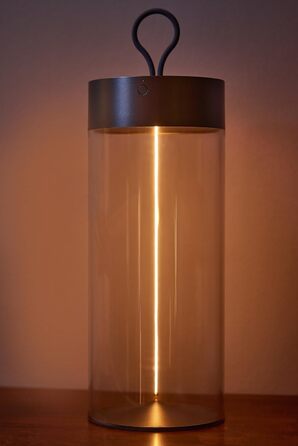 Стільний торшер LEDVANCE з магнітним ефектом Floating Filament, сенсорне димування, 2700K, 1,2 Вт, 100 Лм, термін служби до 15 000 год, IP20