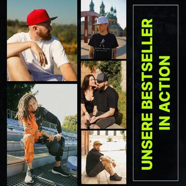 Кепка Snapback для чоловіків та жінок - Водовідштовхувальна бейсболка для чоловіків та жінок - Регульований розмір, Один розмір, Графітово-чорний