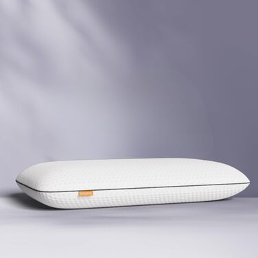 Підтримуюча подушка Emma Premium 70x40 Ергономічна подушка для шиї з технологією Thermosync Охолоджувальна подушка з піни з пам&39яттю форми, регульована висота для сну на боці, спині та животі Чохол, який можна прати, Premium 70x40 см