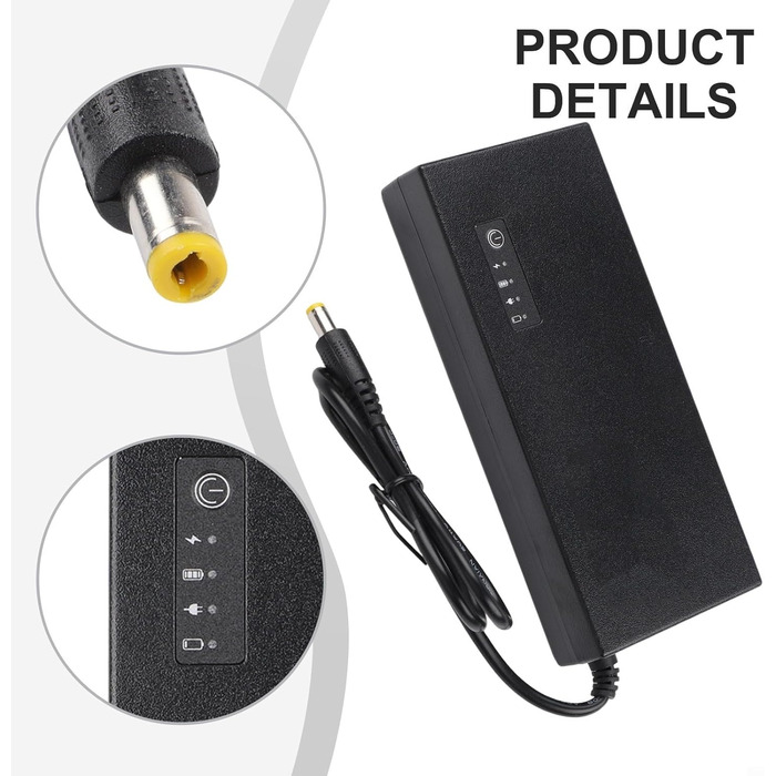 Джерело безперебійного живлення (UPS) для міні-пристроїв 12V 3A 10400mAh роутер, модем, камера відеоспостереження, з функцією захисту, чорний
