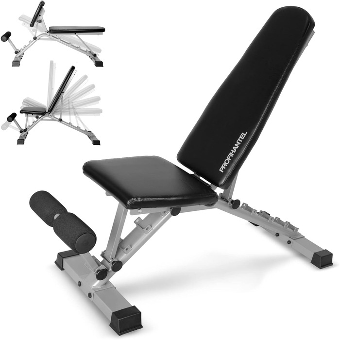 Професійна гантель Трансформерна лава 3-в-1 Тренувальна лава Накладка на згинання рук та тренажер для спини Надзвичайно висока вантажопідйомність 550 кг З опорою для ніг Багатофункціональна похила лава для домашніх тренувань