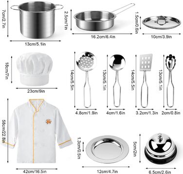 Дитяча кухня посуд аксесуари дерево, нержавіюча сталь кухонні іграшки грати кухонні каструлі сковорідки з нержавіючої сталі кухня
