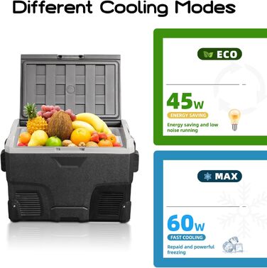 Автомобільний холодильник Alpicool IR42 40L Морозильна камера портативний компресорний автомобільний холодильник 12/24V електрични
