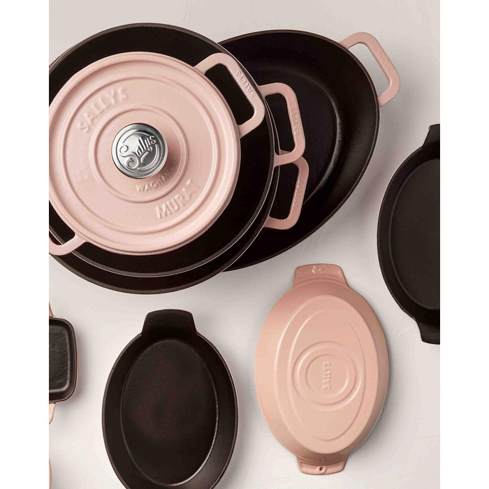 Чавунна каструля Sally's 'Samira deluxe - міцна та високоякісна перлина для ідеального приготування їжі - об'ємом 2,2 літра, для в