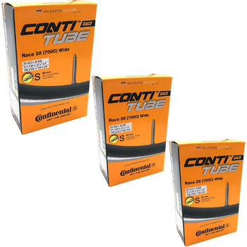 Комплект камер Continental Race 28 (700x25-32c) з вентилем Presta 60 мм