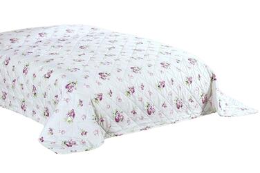 Чохол для кушетки, універсальний, 220x240 см, покривало для дивана в стилі кантрі, клаптиковий стиль (приблизно 220x240 см, колір рожевий), 24 XXL