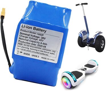 Запасний акумулятор для ховерборда 36V 4400 мАг, електричний велосипед 36V 10S2P, високопродуктивний акумулятор для електричного велосипеда-ховерборда з роз&39ємом XT60 36V 4400 мАг