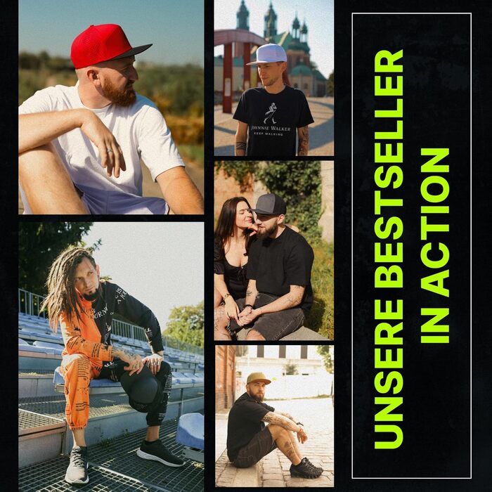 Кепка Snapback для чоловіків та жінок - Водовідштовхувальна бейсболка для чоловіків та жінок - Регульований розмір, Один розмір, Графітово-чорний