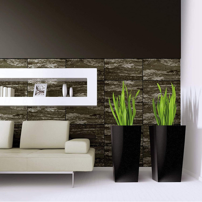 Горщик для рослин rg-vertrieb, квітковий горщик, кашпо, квадратне кашпо з вставкою, 3 розміри, 4 кольори, НОВИНКА (61 см антрацит)