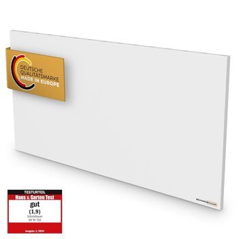 НОВИНКА 1400 Вт - найкраще з обох технологій обігріву - інфрачервона технологія з конвекцією повітря в приміщенні - вбудований термостат 1400 Вт (15-30 м)