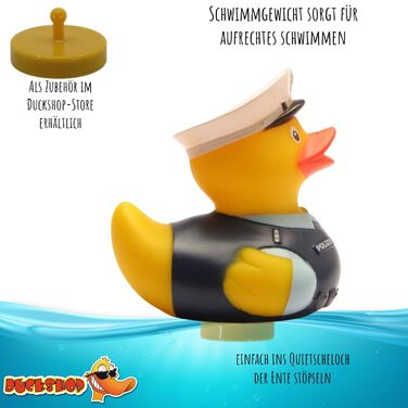 Поліція гумова качка I Поліція писклява качка I Поліція писклява качка I Іграшка для купання для дітей