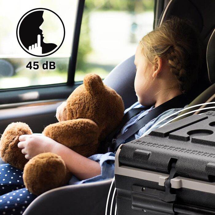 Метеор термоелектричний холодильник з колесами і управлінням додатком через Bluetooth Електричний компресорний охолоджувач 12/24В