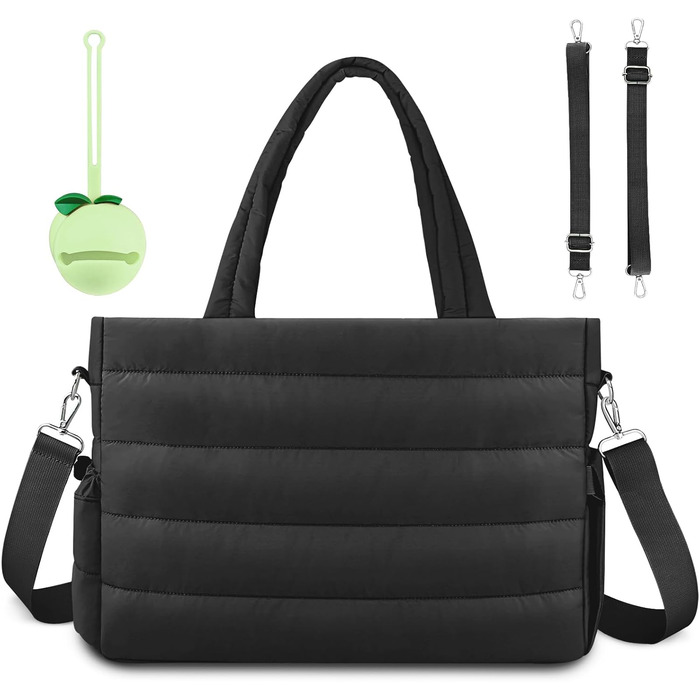 Підгузник унісекс з соскою чохол-1 пеленальна сумка Cosody Mommy Bag чорний