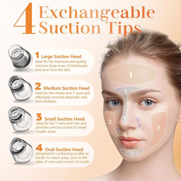 Видалення чорних крапок пилосос для очищення пір пилосос для очищення пір 4 режими прищів пилосос для очищення обличчя лікування вугрів догляд за шкірою пилосос для видалення чорних крапок догляд за шкірою