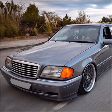 Автомобільний чохол для фар Benz Для W202 1994 1995 1996 1997 1998 1999 2000-2004 2028201661 2028201561 Автомобільна фара Скляна кришка рами Аксесуари Прозора скляна кришка фари