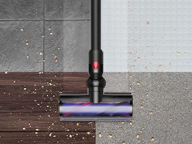 Ручний пилосос Dyson V8 Cyclone, чорний із зеленим, до 60 хв роботи