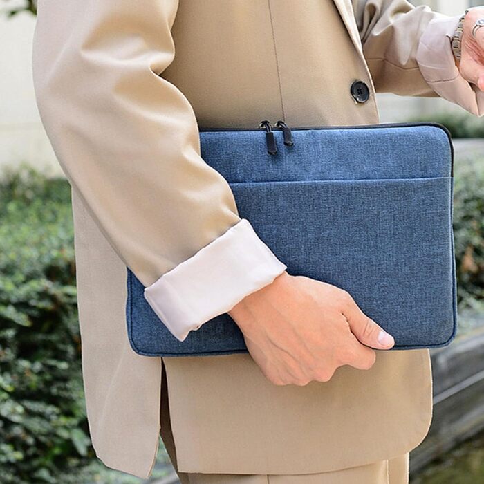 Сумка для ноутбука 11 12 13 14 15 16 дюймів Міцна та легка сумка для ноутбука 15 -16 дюймів Сірий