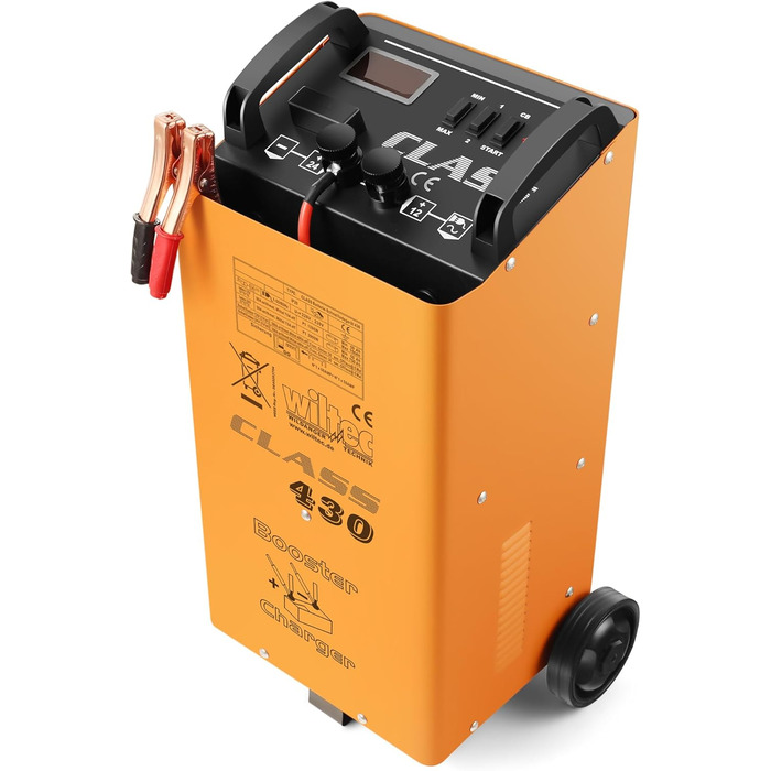 Зарядний пристрій Wiltec Зарядний пристрій 12В 24В Зарядний пристрій Boost 430