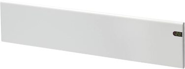 Електричний радіатор - 1000 Вт, білий Термостат з таймером, тижневий режим Електричний обігрівач Настінний конвектор Настінний електричний обігрівач Електричний радіатор, 200 мм, KDT IP20